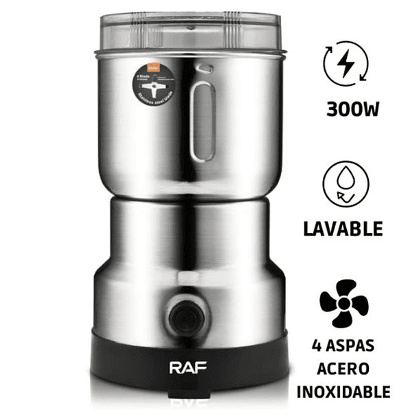 Molino Eléctrico Pulverizador Cafe Especies Cocina Raf Nuevo MD R7114 1