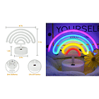 Lampara Mesa Led Tunnel Light Neon Love Arbol Corazon Nube 4