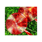 Pack X5 Bastones Luces Candy Caramelos Navideños Solar 45cm  TC  2