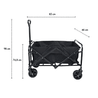 Carrito Plegable Organizador Camping Verano Carga Pequeño 7