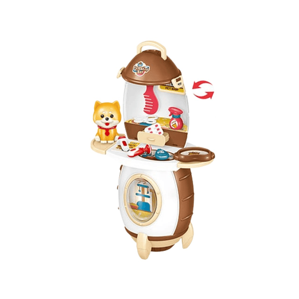 Set Cohete Mascota Y Cocina Rocket Pet Shop Infantil Mochila 2