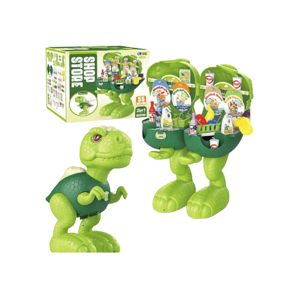 Mini Market Mesa Infantil Tiranosaurio Rex Juguete Accesorio 1
