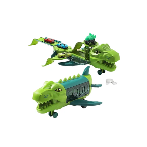 Pista Dinosaurio Track Storage Carros Convertible Avion Niño