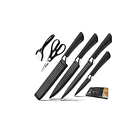 Set De 6 Cuchillos Juego Cuchillos Cocina Tijera Pelador 4