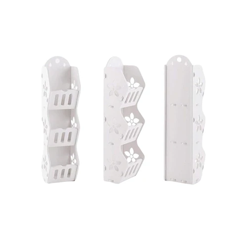 Estante Flotante 3 Niveles Pared Baño Dormitorio Cocina 45cm