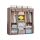 Practico Armario Armable Grande De Tela Ideal.  Para El Hogar DN  2