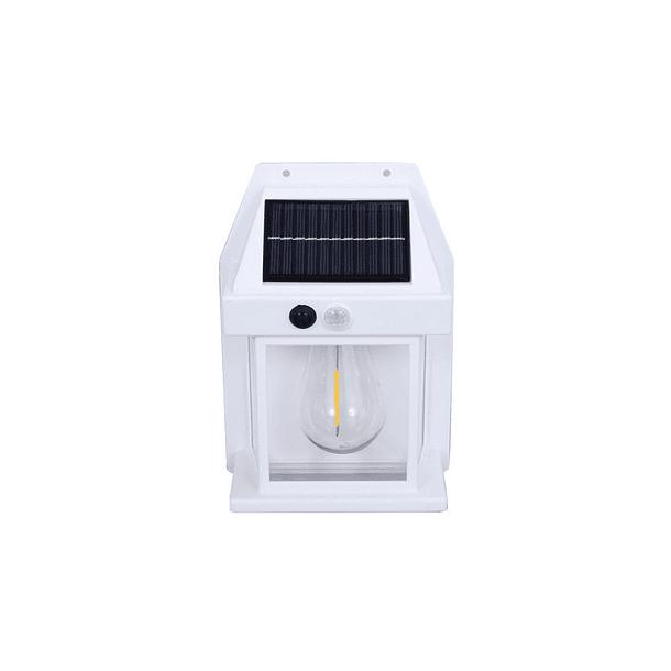 Aplique Lampara De Pared Solar Foco Con Sensor De Movimiento CF 3