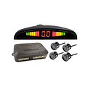 Kit Sensor Retroceso Para Automóviles Set 4 Sensores Negro MD  1