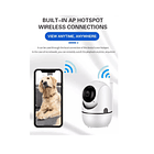 Pack 2 Cámaras Seguridad Portátil APP Yoosee Ideal Para Mascotas, Niños SKU: CN  2