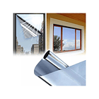 Pack 5 Laminas Espejadas Privacidad Ventana Efecto Espejo 1mx60cm TN  1