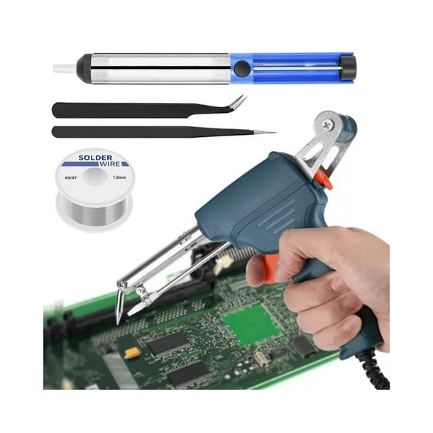Kit De Soldadura De Hierro 60w Pistola De Mano MD  5