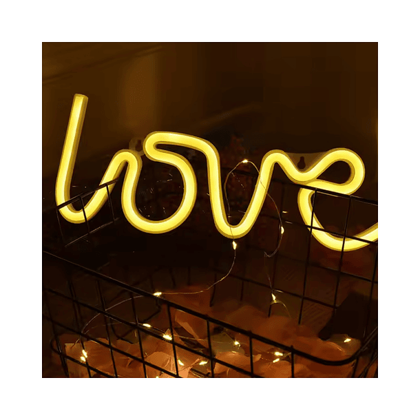 Luces Led Love Decorativas Eventos, Hogar MD 2