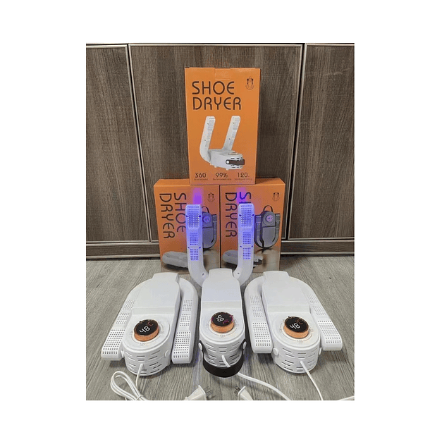 Secador De Zapatos Calentador Deshumificador Esteriliza Olor TN 4
