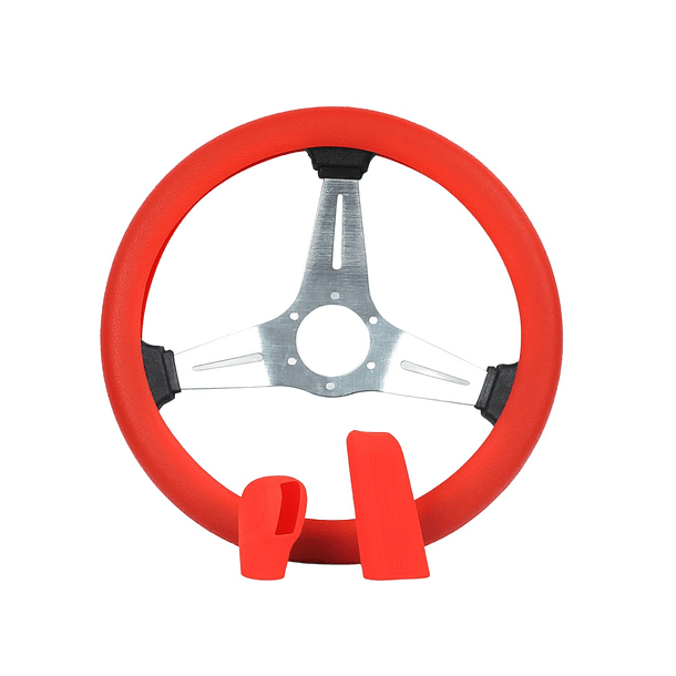 Set 3 Piezas Funda Cubre Volante Perilla Cambios Gel Silicona COLOR: negro, rojo, morado y verde CH 2