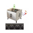 Velador Inteligente Huella, Carga Inalámbrica Parlante Y Luz NL 4