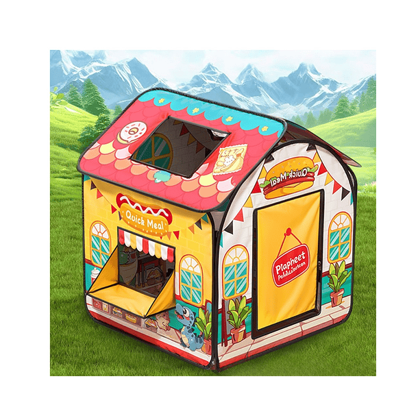 Carpa Casa Infantil Plegable Dinosaurio Para Niños TN  2