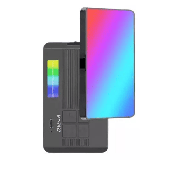 Luz Rgb Portátil Para Selfies Videos Ajustable Cámara MD  1
