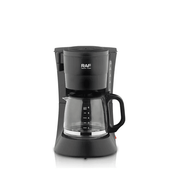 Cafetera Semi Automática Negro Raf Jarra Anti Goteo 600ml MD R100 3