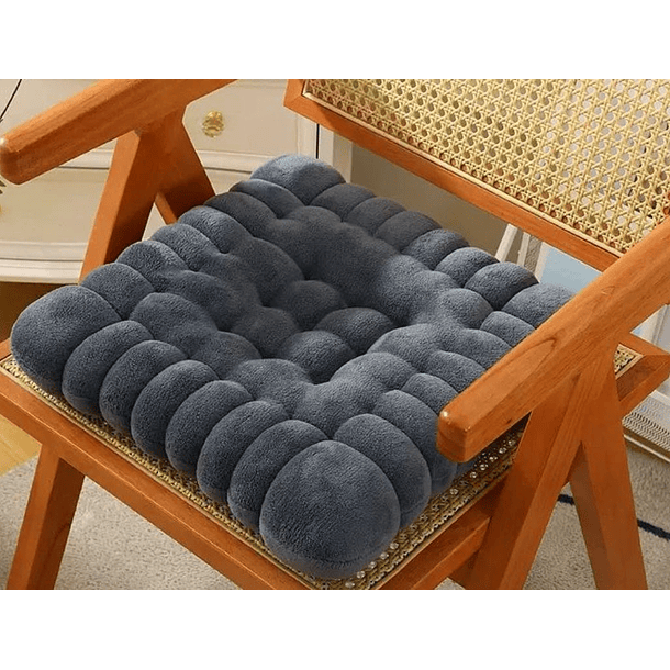  PACK DE 4 Cojínes  De Silla De Felpa Engrosada Con Forma De galleta CNA  4