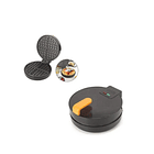 Máquina Wafflera Sandwich Maker Pantalla Led Gofres Lv551 CH  4