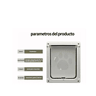 Puerta De Entrada Y Salida De Mascotas De Abs Para Perro Xxl : CH  4