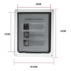 Puerta De Entrada Y Salida De Mascotas De Abs Para Perro Xxl : CH  7