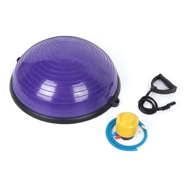 Pelota Bosu Medio Balon Con Manillas Yoga Pilates   TC  2