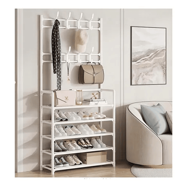 Zapatero Organizador Colgador Zapatos Armario Perchero BLANCO SKU: CF  3