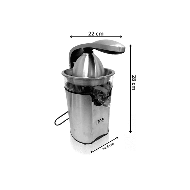 Exprimidor Extractor De Naranjas Eléctrico 100w 300ml Raf SKU MD 2