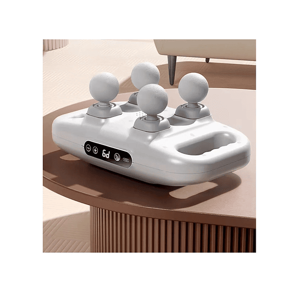 Pistola Eléctrica De Masaje Tejido Profundo 4 Cabezales SKU CN  3