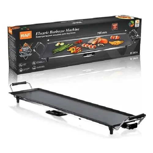 Parrillera Eléctrica Máquina Barbacoa Antihaderente Grande  R5414 