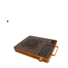 Cocina Electrica Radiante Encimera Portatil Individual Color Marrón SKU: CN  1
