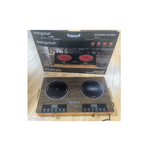 Cocinilla Infrarroja Encimera 2 Plato Estufa Eléctrica 3500w  CN 