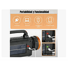 Lampara Solar Linterna Recargable Emergencia Camping Potente SK  4