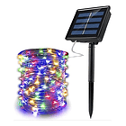 Luces Hadas Navidad Decorativas 20m Solares sku: TN  1