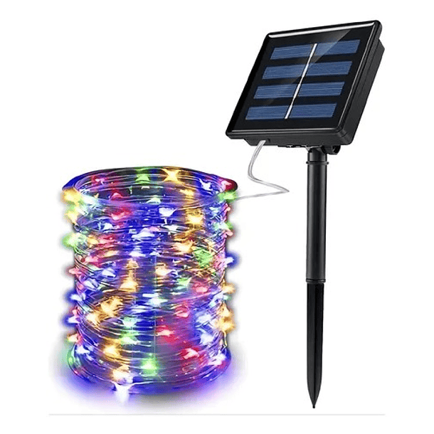 Luces Hadas Navidad Decorativas 20m Solares sku: TN  1