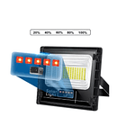 Foco Reflector Led Panel Solar 50w Ip66 + Control Remoto SKU: MD 4