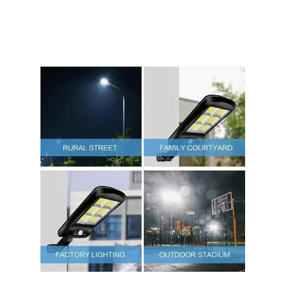 Foco Solar Led Sendor De Movimiento+ Control RemotoSKU TN 2