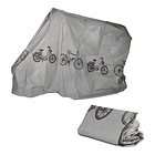Carpa Funda Lona Cubre Moto Bicicleta Con Diseño Color Gris  SKU TN 3