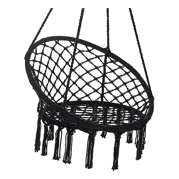 Silla Hamaca Colgante Jardín Terraza Columpio Tejido TC  1