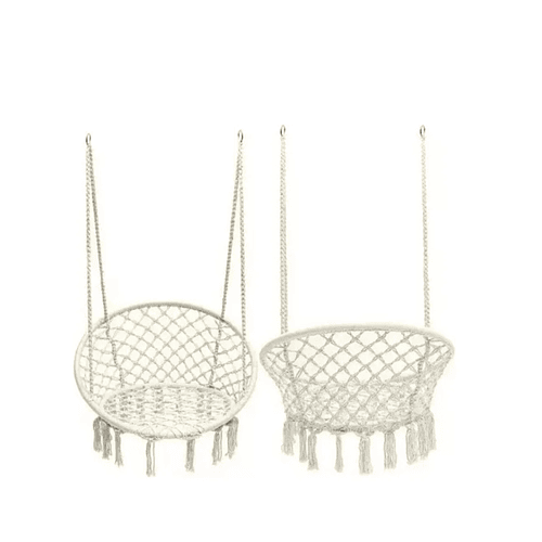 Silla Hamaca Colgante Jardín Terraza Columpio Tejido 