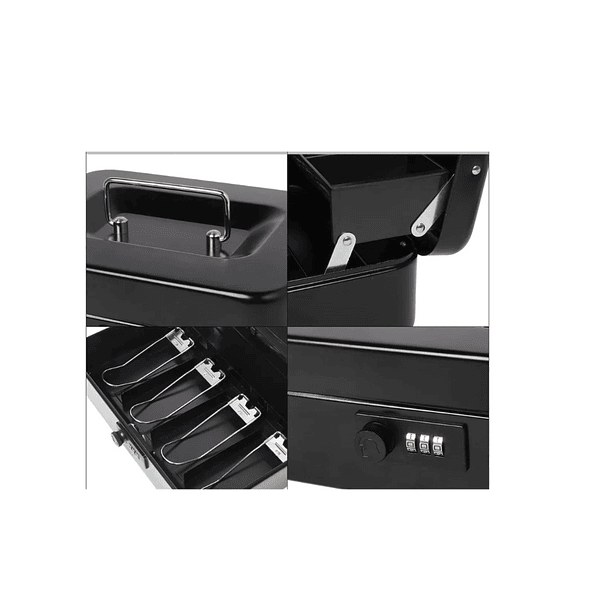 Caja De Dinero Metálica Con Combinación Digital | Seguriudad  CH 2