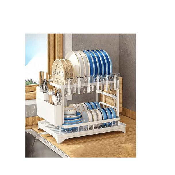 Escurridor Y Organizador Multifuncional De 2 Nivele  CF 3