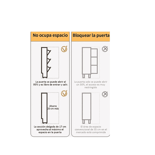 Zapatero Organizador  De Entrada Moderno Blanco   2