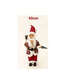 Muñeco Papá Noel adorno navideño tradicional de 45cm (LC ) (JPG 525) 2