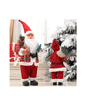 Muñeco Papá Noel adorno navideño tradicional de 45cm (LC ) (JPG 525) 3