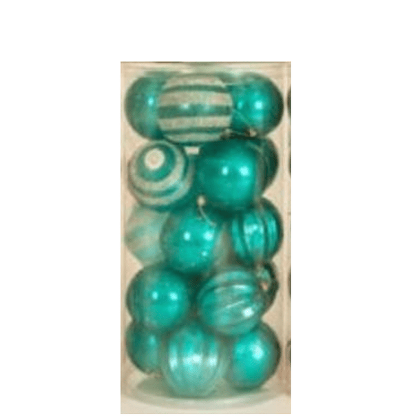 Set De Esferas Navideñas De 10cm (24 Piezas)  LC CODJPQ334 5