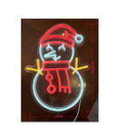 Letrero Luminoso De Navidad Led Muñeco De Nieve (29x38.8cm)  LC CODL755 2