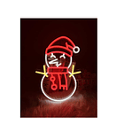 Letrero Luminoso De Navidad Led Muñeco De Nieve (29x38.8cm)  LC CODL755 3