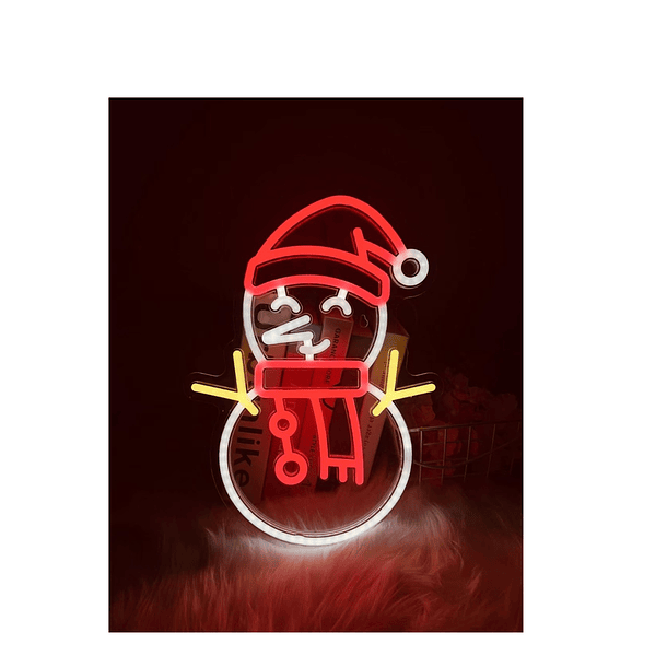 Letrero Luminoso De Navidad Led Muñeco De Nieve (29x38.8cm)  LC CODL755 3